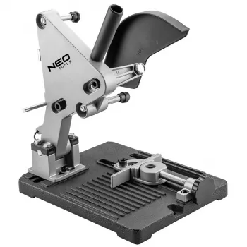 NEO TOOLS Univerzálny stojan na uhlovú brúsku pre 115 mm a 125 mm brúsky