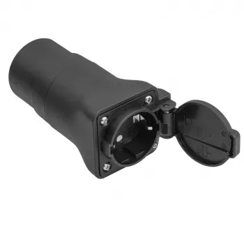 Akyga AK-SC-E29 Adaptér nabíjacej stanice, Type 2 (konektor samec) na Schuko zásuvku, 13 A, 3,5 kW