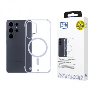 3MK Just20g MagCase pre Samsung Galaxy S26 Ultra - transparentné MagSafe puzdro na zadnú stranu