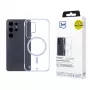3MK Just20g MagCase pre Samsung Galaxy S26 Ultra - transparentné MagSafe puzdro na zadnú stranu