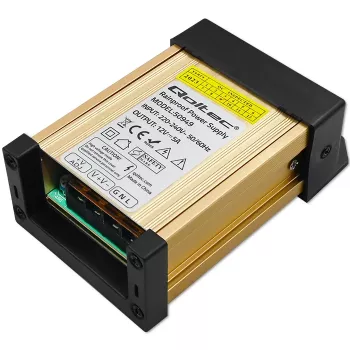 QOLTEC LED spínaný napájací zdroj IP45 60W 12V 5A vodotesný