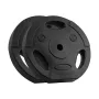 REBEL ACTIVE bitúmenová závažová sada 2x15 kg, 31 mm otvor, Tri-Grip rukoväte