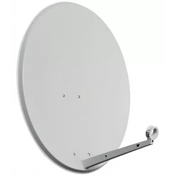 CORAB AS-80-PRO offset satelitná parabola 80 cm pozinkovaná oceľ svetlosivá