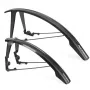 ROCKBROS FK-892 Nastaviteľné terénne blatníky na bicykel, čierne