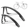 ROCKBROS FK-892 Nastaviteľné terénne blatníky na bicykel, čierne