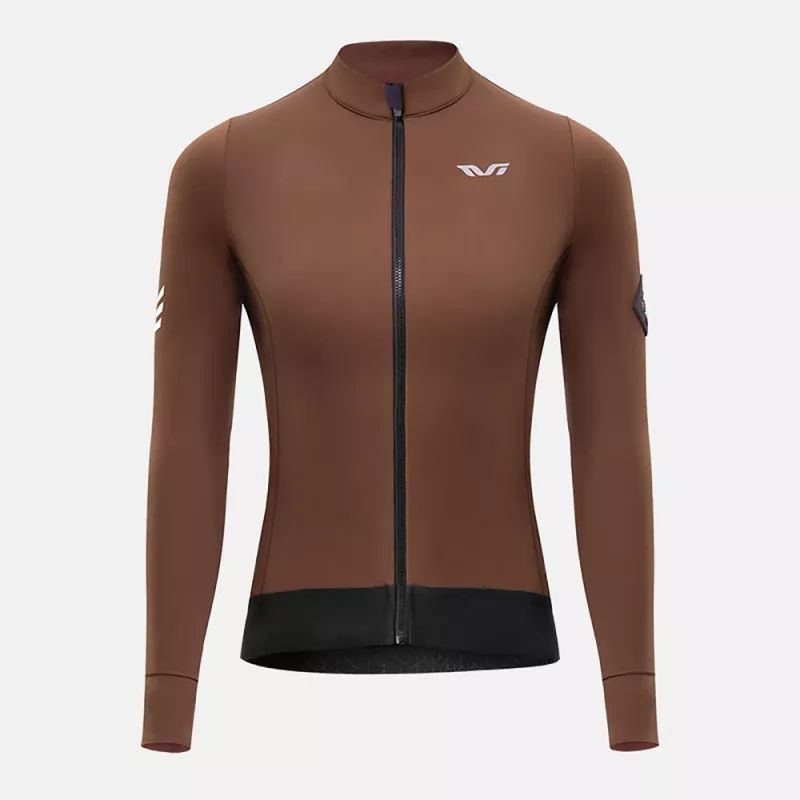 Rockbros YDWT006 TVI dámska zimná cyklistická bunda jeseň/zima M - hnedá