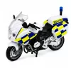 LEAN TOYS Policajná sada vrtuľník motorka policajné auto svetlá zvuky 1:32