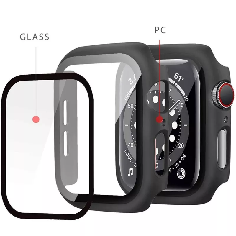 Tech-Protect Defense360 puzdro pre Apple Watch 4/5/6/SE/1/2/3 (44mm) čierna