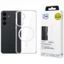 3mk Armor MagCase pre Samsung Galaxy S26 FE - priehľadné puzdro so zadnou časťou MagSafe