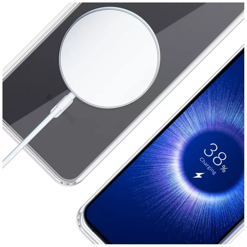 3mk Armor MagCase pre Samsung Galaxy S26 FE - priehľadné puzdro so zadnou časťou MagSafe