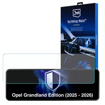 3MK PROTECTION Opel Grandland Edition (2025-2026) 3mk TechWrap matná ochranná fólia displeja pre centrálny displej