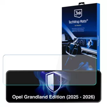 3MK PROTECTION Opel Grandland Edition (2025-2026) 3mk TechWrap matná ochranná fólia displeja pre centrálny displej