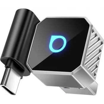 Ottocast Mini Pot CP88-T3 bezdrôtový CarPlay / Android Auto adaptér, strieborná (CP88-T3)