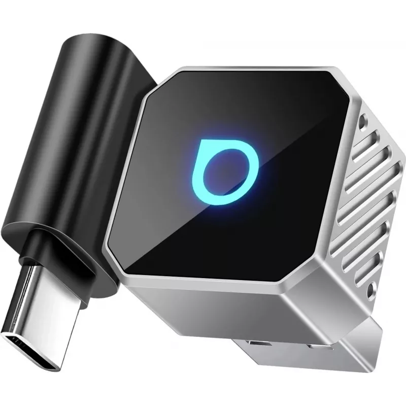 Ottocast Mini Pot CP88-T3 bezdrôtový adaptér CarPlay / Android Auto, strieborný (CP88-T3)