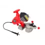 AWTOOLS elektrická brúska na reťaze 180W, 230V, 6300 ot/min, stolová montáž, čierna