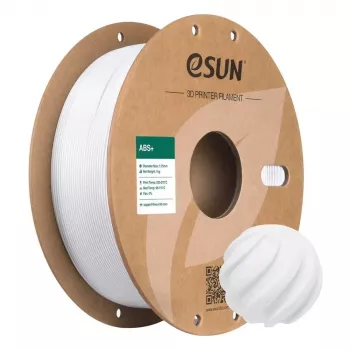 ESUN ABS+ filament pre 3D tlačiarne 1,75 mm studená biela 1 kg cievka