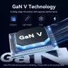 VENTION GaN 90W duálna USB-C nástenná nabíjačka (45W+45W) - čierna