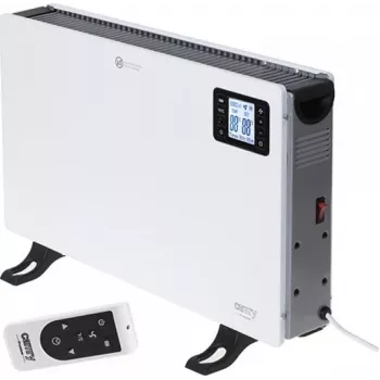 Adler CAMRY CR 7739 konvektorový ohrievač 2000W digitálny termostat, 24h časovač, diaľkový ovládač, nástenná montáž