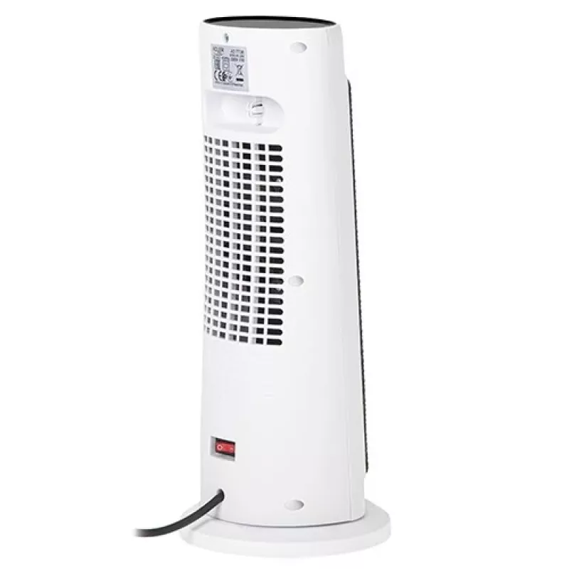 Adler AD 7738 keramický teplovzdušný ohrievač 2000W s diaľkovým ovládačom, biela