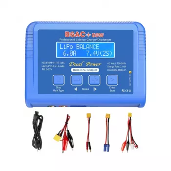 NO NAME B6AC+ 80W E6360 balančná nabíjačka