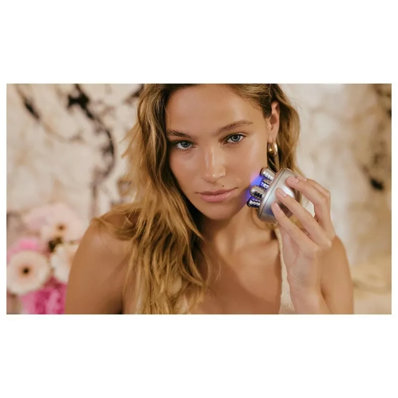 Garett Beauty Pretty Face Glow multifunkčný prístroj na tvár - strieborná