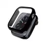 Crong Hybrid puzdro na hodinky pre Apple Watch 44mm (čierne)