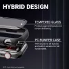 Crong Hybrid puzdro na hodinky pre Apple Watch 44mm (čierne)