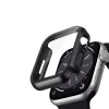 Crong Hybrid puzdro na hodinky pre Apple Watch 44mm (čierne)