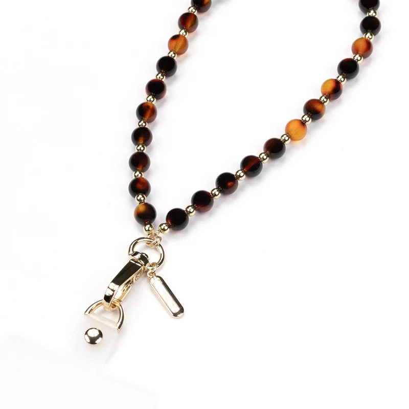Crong Phone Charm Lanyard - korálkový náramok so vzorom korytnačiny
