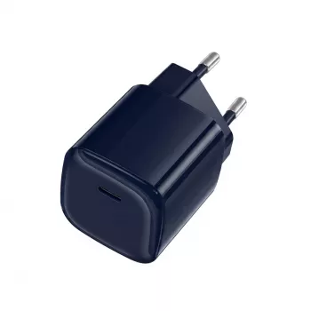 Crong NEO GaN 40W USB-C PD 3.2 nástenná nabíjačka s AVS - tmavomodrá
