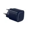 Crong NEO GaN 40W USB-C PD 3.2 nástenná nabíjačka s AVS - tmavomodrá