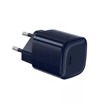 Crong NEO GaN 40W USB-C PD 3.2 nástenná nabíjačka s AVS - tmavomodrá