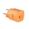 Crong NEO GaN nabíjačka 40W USB-C PD 3.2 s AVS (oranžová)