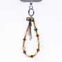 Crong prívesok na mobil Lanyard - zlatá mašľa