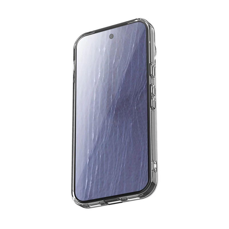 Crong Hybrid Clear Magnetic puzdro pre Google Pixel 11 - kompatibilné s MagSafe, transparentné