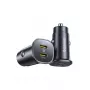 Baseus GoTrip 2x USB-C 30W Autonabíjačka, 12-24 V, čierna
