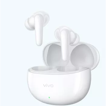 VIVO Buds Pro bezdrôtové slúchadlá s aktívnym potlačením hluku, Bluetooth 5.2, aptX Adaptive, 29h batéria, IP52, biele