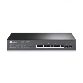 TP-Link JetStream 10-portový Gigabit Smart PoE switch s 8-portovým PoE+
