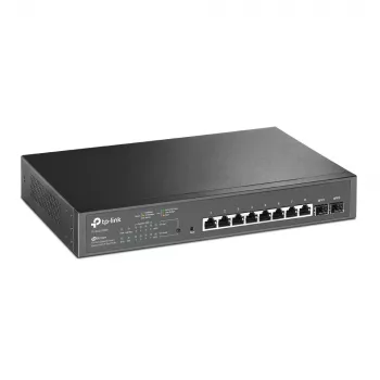 TP-Link JetStream 10-portový Gigabit Smart PoE switch s 8-portovým PoE+