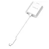 ORICO PTAV USB-C na VGA a 3,5-mm audio adaptér, Full HD 1080p, 15 cm, strieborný