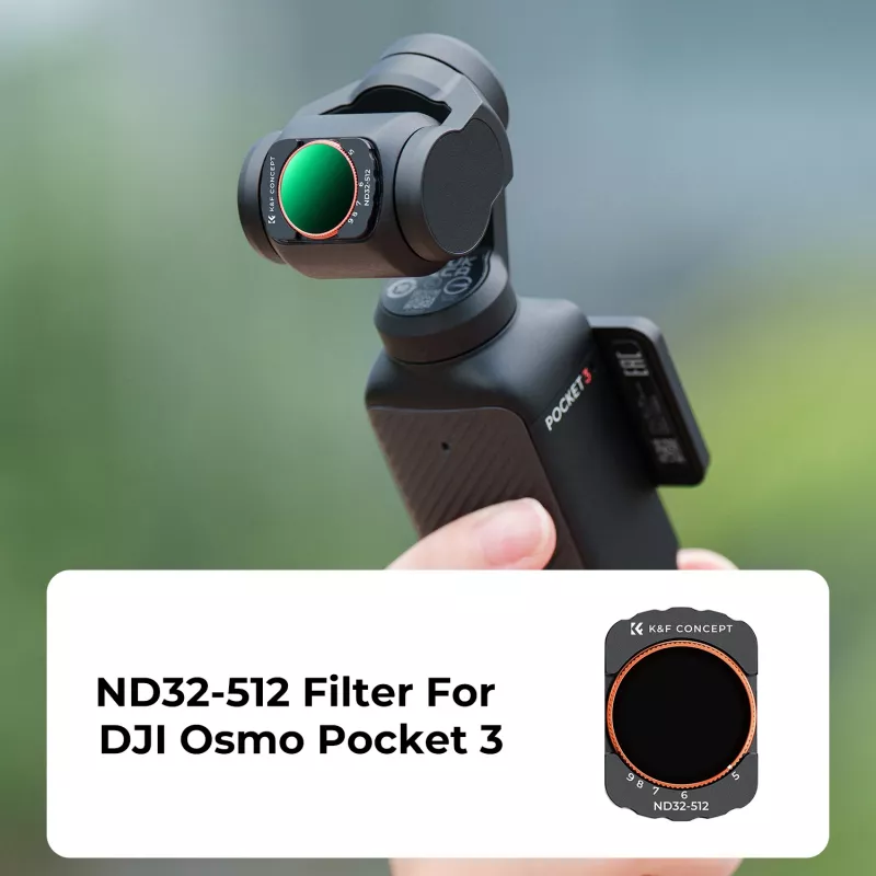 KF variabilný ND filter ND32-ND512 Nano-X pre DJI Osmo Pocket 3