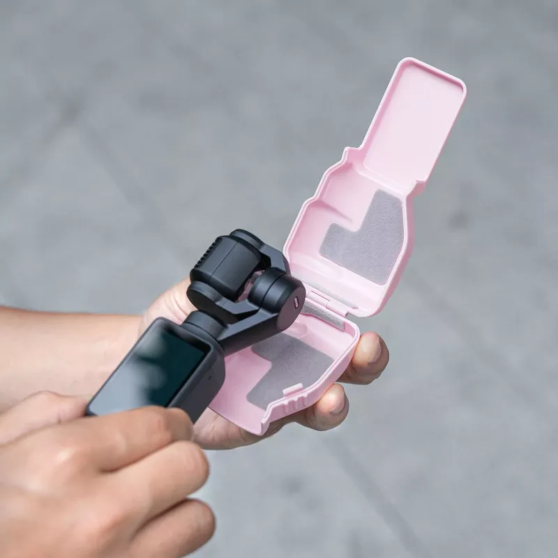 SUNNYLIFE ochranné puzdro pre DJI Osmo Pocket 4 – ružové