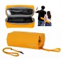 Sunnylife B018-Y Organizér puzdro pre DJI Osmo Pocket 3 / Insta360 X5 / Go 3S, žlté