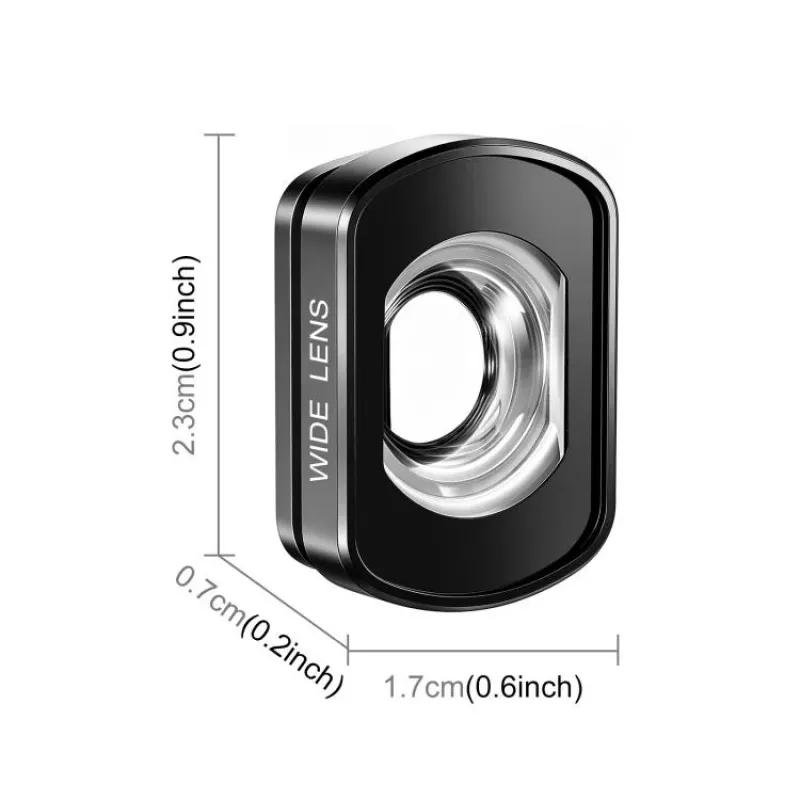 PULUZ 112° širokouhlý magnetický objektív pre DJI Osmo Pocket 3 (PU1108B)
