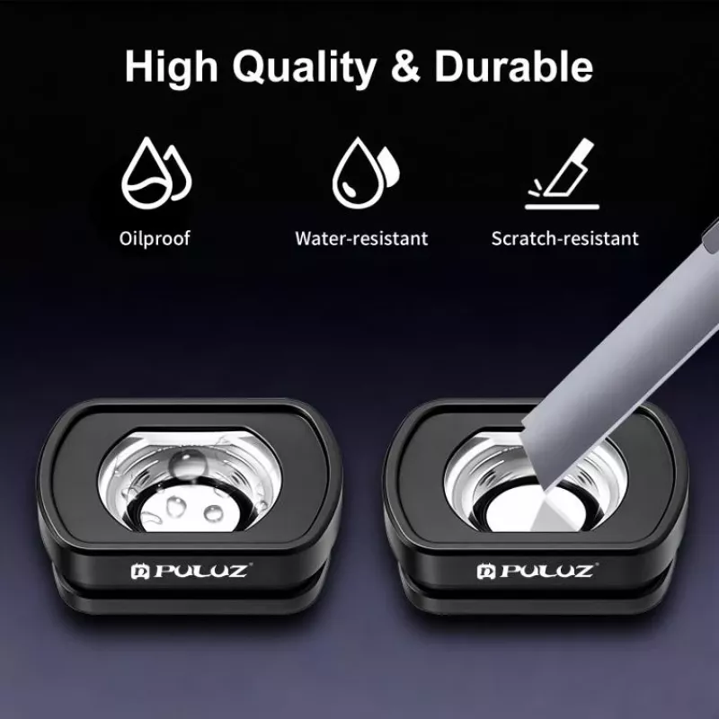 PULUZ 112° širokouhlý magnetický objektív pre DJI Osmo Pocket 3 (PU1108B)