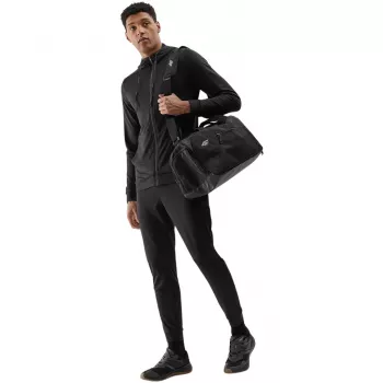 4F U104 crossbody taška Tiefschwarz 2L polyester unisex