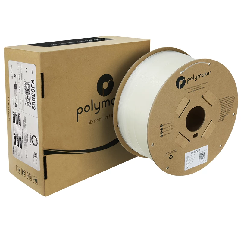 Polymaker PolyCast PVB Filament pre 3D tlačiareň, 1,75 mm, 3 kg, Natural