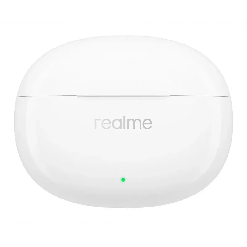 realme Buds T110 True Wireless slúchadlá s 38h batériou, AI ENC, IPX5, Bluetooth 5.4, 10mm basovým meničom, USB-C rýchle nabíjanie, Low-Latency režim, Smart Touch, biela