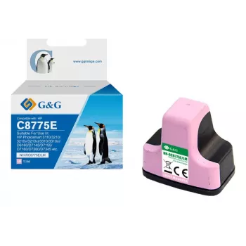 G&G Ninestar Kompatibilná HP 363 XL vysoká výťažnosť svetlomagenta atramentová kazeta (C8775EE)