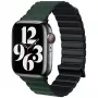 Beline Magnetic Pro náramok pre Apple Watch 38/40/41mm čierny/zelený
